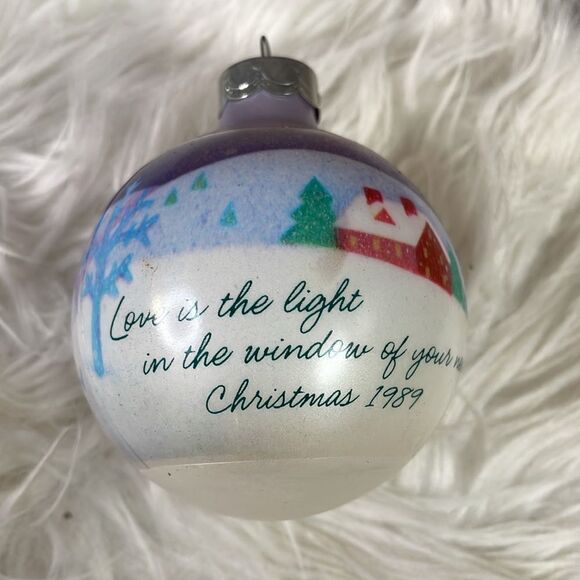 Hallmark New Home Ornament Vintage 1987, Glass Ornament, Keepsake - Picture 4 of 6
